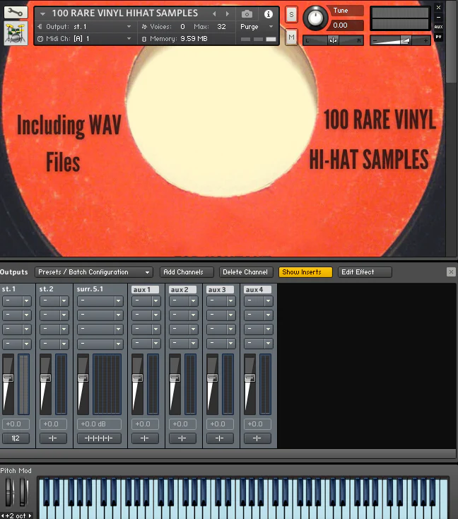 Past To Future - 100 Rare Vinyl Hihat Samples For Kontakt - Image 2