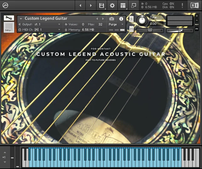 Past To Future - Custom Legend Acoustic Guitar For Kontakt - Image 2